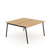 Masa Birou Saga Twin 1380×1400 Masa Saga Twin 1380x1400, fabricată de Decoprim, este o soluție practică și durabilă pentru birouri moderne, oferind un spațiu generos de lucru cu blat din PAL melaminat și cadru metalic sudat.
