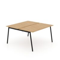 Masa Birou Akita Twin 1380×1400 Masa Sakura Twin 1380x1400, fabricată de Decoprim, este o soluție practică și durabilă pentru birouri moderne, oferind un spațiu generos de lucru cu blat din PAL melaminat și cadru metalic sudat.