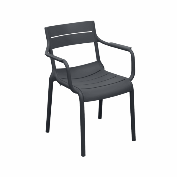 Scaun Terasa Ruben Dark Grey Scaunul Ruben, perfect pentru relaxarea în aer liber! Cu un design modern, ideal pentru terase și grădini, aduce un strop de culoare în orice spațiu. Alege confortul și stilul pentru experiențe de neuitat!