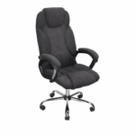 Fotoliu Birou BX-3022 Black/Stofă Descoperă fotoliul de birou BX-3022 Black/Stofă, o combinație perfectă între eleganță și funcționalitate. Dotat cu bază metal cromat și mecanism Tilt, oferă confort și stil pentru orice birou.