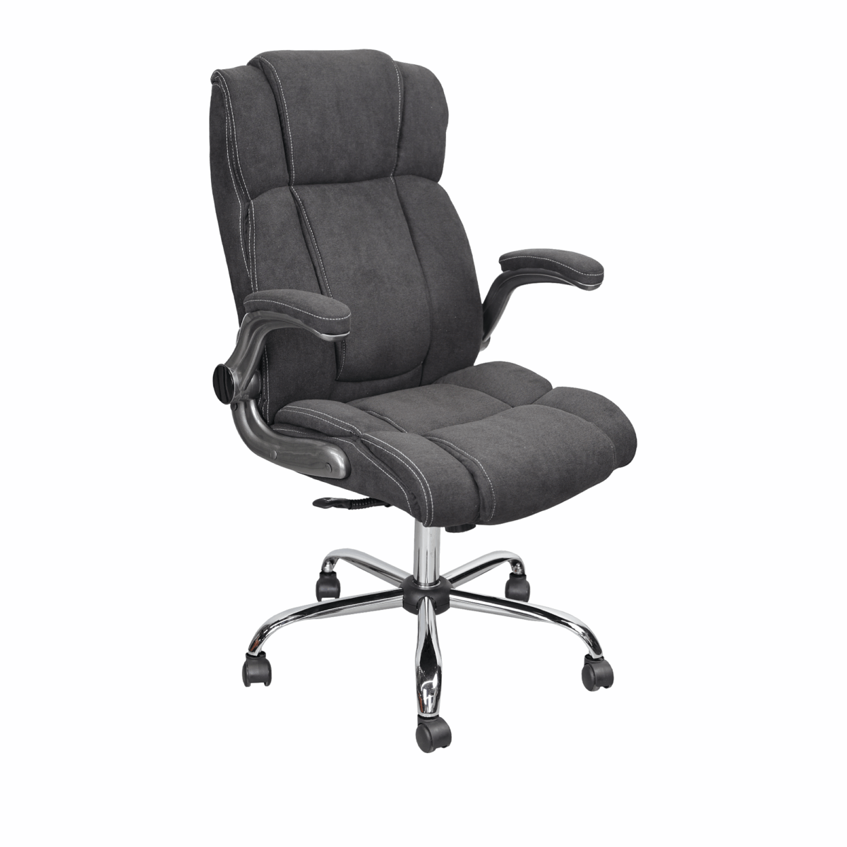 Fotoliu Birou BX-3702 Black/Stofă Descoperă confortul ideal cu fotoliul de birou BX-3702 în nuanța gri închis. Fabricat din metal și stofă moale, acest fotoliu oferă un mecanism Anyfix pentru ajustare ușoară.