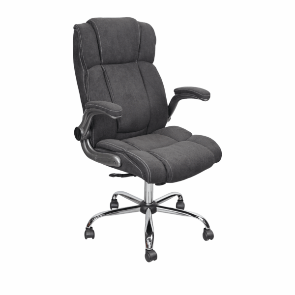 Офисное кресло BX-3702 Dark Grey/Ткань Откройте для себя идеальный комфорт с офисным креслом BX-3702 в элегантном тёмно-сером оттенке. Изготовленное из металла и мягкой ткани, это кресло оснащено механизмом Anyfix для лёгкой и удобной настройки.